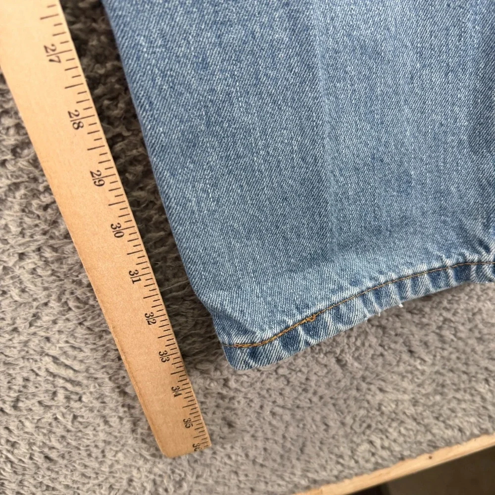 Vintage Levi's 550 Jeans Mens 34x34 Blue Cotton Denim Straight Relaxed Workwear